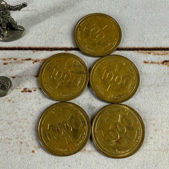 🛸 Star Wars Monopoly Pewter Tokens & Coins Lot | Ultimate Sci-Fi Game Bling - Picture 5 of 5